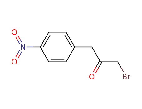 Molecular Structure of 20772-07-0 (2-Propanone, 1-bromo-3-(4-nitrophenyl)-)