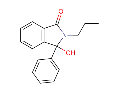 3-hydroxy-3-phenyl-2-propyl-2,3-dihydroisoindol-1-one