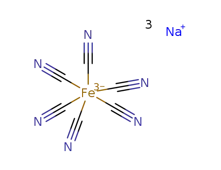 sodium hexacyanoferrate(III)