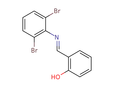 2-((E)-(2,6-dibromophenyl)iminomethyl)phenol