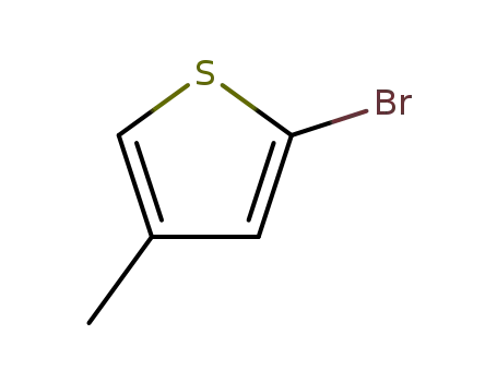 Molecular Structure of 53119-60-1 (2-BroMo-4-Methylthiophene)