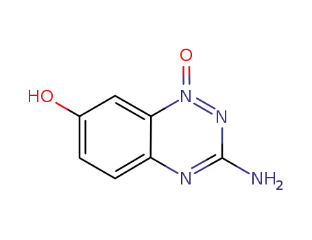 Molecular Structure of 157284-07-6 (3-AMINO-7-HYDROXYBENZO[E][1,2,4]TRIAZINE 1-OXIDE)