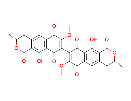 Molecular Structure of 1685-91-2 (xanthomegnin)
