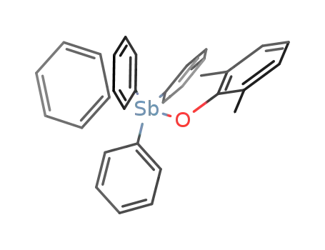 (2,6-dimethylphenoxy)tetraphenylantimony