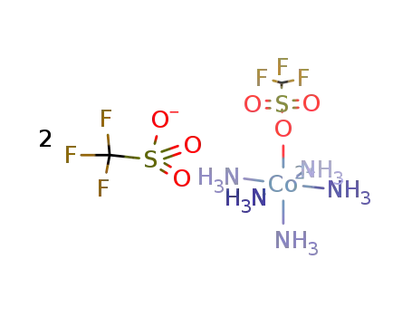 trifluoromethanesulfonatopentaamminecobalt(III) trifluoromethanesulfonate