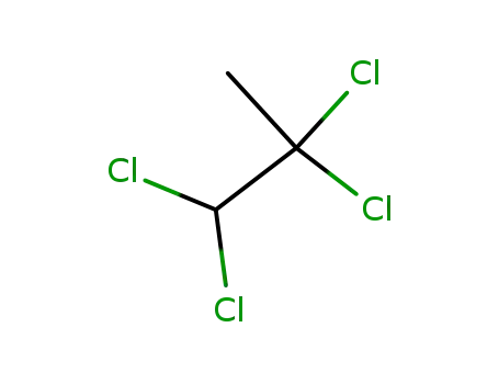 Molecular Structure of 13116-60-4 (1,1,2,2-Tetrachloropropane)