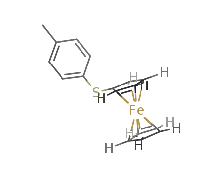 ferrocenyl p-tolyl sulphide