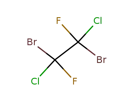Molecular Structure of 421-69-2 (1,2-Dichloro-1,2-dibromo-1,2-difluoroethane)