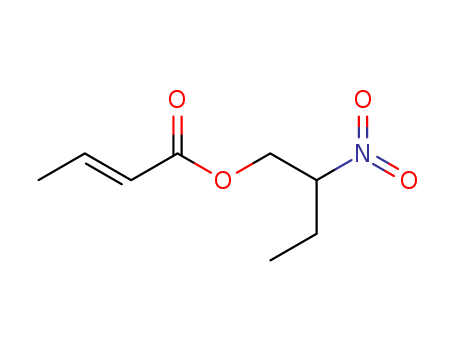 2-Butenoicacid, 2-nitrobutyl ester