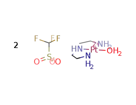 [(diethylenetriamine)Pt(OH2)](CF3SO3)2