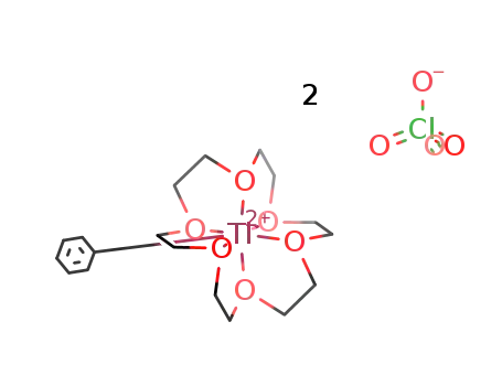 phenylthallium(III) (1,4,7,10,13,16-hexaoxacyclooctadecane)diperchlorate