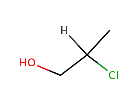 Molecular Structure of 78-89-7 (2-Chloro-1 -propanol)