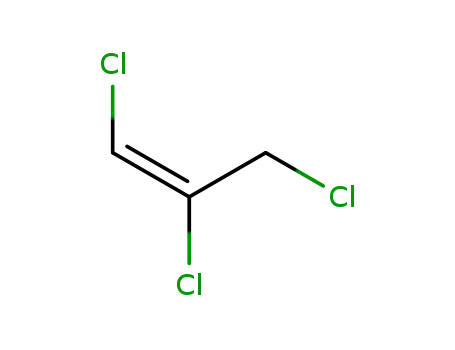 Molecular Structure of 13116-58-0 ((1E)-1,2,3-Trichloro-1-propene)