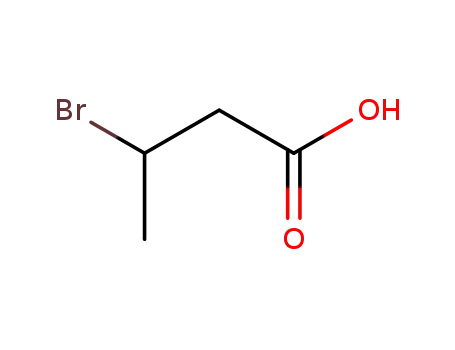 Molecular Structure of 2623-86-1 (3-BROMOBUTYRIC ACID)