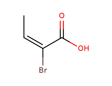 2-Butenoic acid, 2-bromo-, (E)- cas  36297-22-0