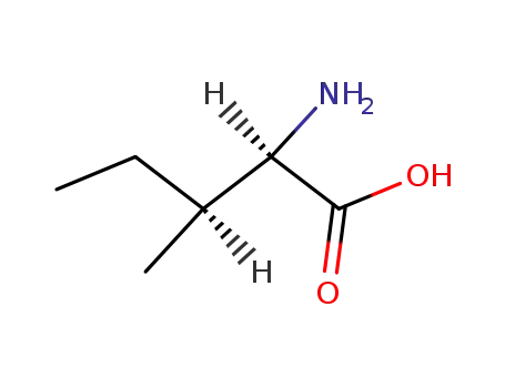 (2R,3S)-2-ammonio-3-methylpentanoate