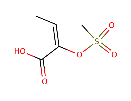 2-methanesulfonyloxy-cis-crotonic acid