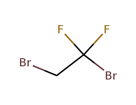 Molecular Structure of 75-82-1 (1,2-Dibromo-1,1-difluoroethane)