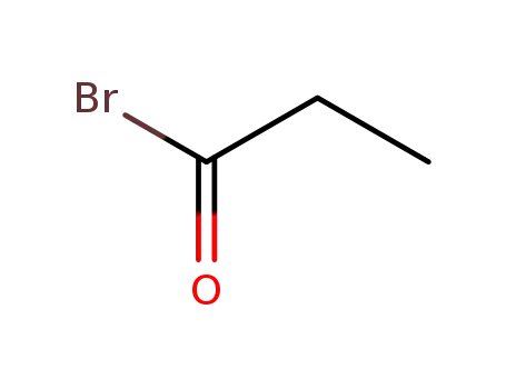 Molecular Structure of 598-22-1 (Propionyl bromide)
