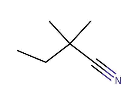 Molecular Structure of 20654-46-0 (Butanenitrile, 2,2-dimethyl-)