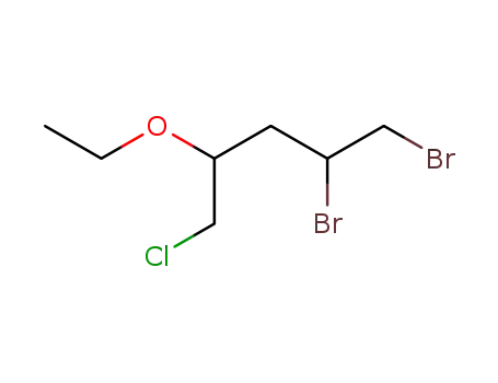 2-ethoxy-4,5-dibromo-1-chloro-pentane