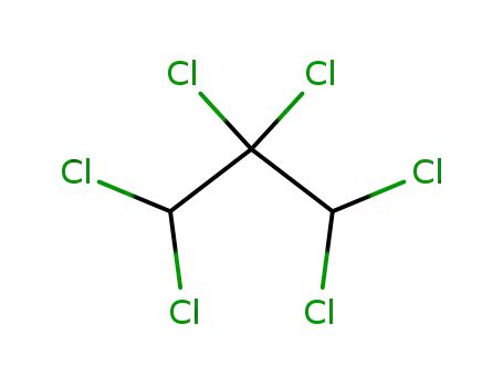 Molecular Structure of 15600-01-8 (1,1,2,2,3,3-HEXACHLOROPROPANE)