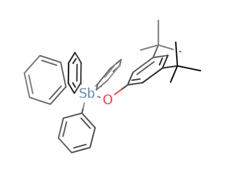 (3,5-di-tert-butylphenoxy)tetraphenylantimony