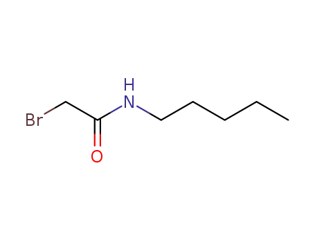 Molecular Structure of 89520-10-5 (Acetamide, 2-bromo-N-pentyl-)