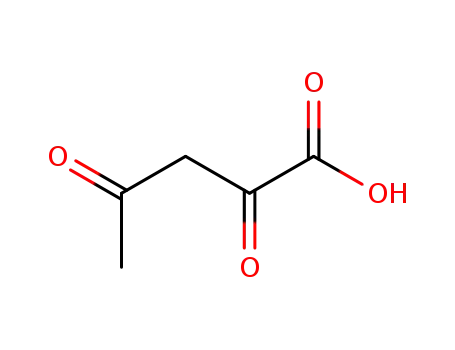 Molecular Structure of 5699-58-1 (2,4-dioxovaleric acid)
