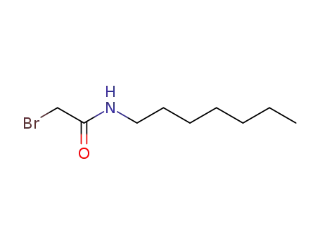 Molecular Structure of 5463-16-1 (2-Bromo-N-heptylacetamide)