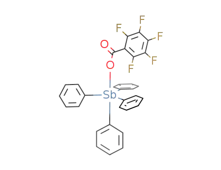 tetraphenylantimony pentafluorobenzoate