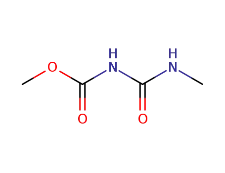 Molecular Structure of 83225-61-0 (Carbamic acid,[(methylamino)carbonyl]-,methyl ester )