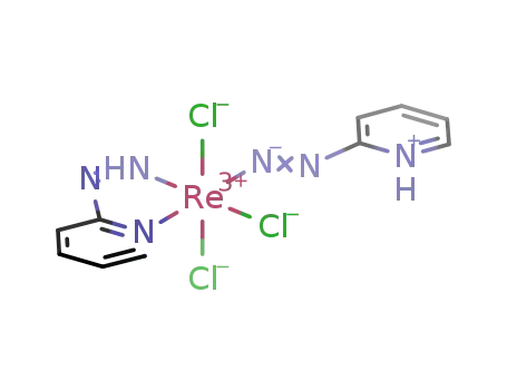 [ReCl3(η(1)-NNC5H4NH)(η(2)-HNNC5H4N)]