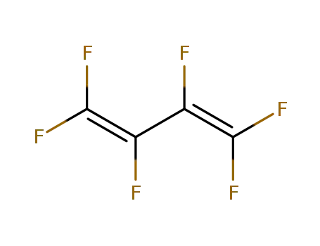 Molecular Structure of 685-63-2 (Hexafluoro-1,3-butadiene)