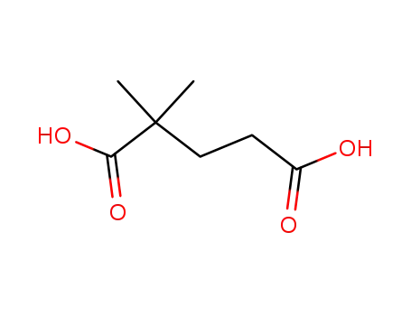 Molecular Structure of 681-57-2 (2,2-Dimethylglutaric acid)