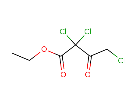 Molecular Structure of 85153-67-9 (ethyl 2,2,4-trichloro-3-oxobutyrate)