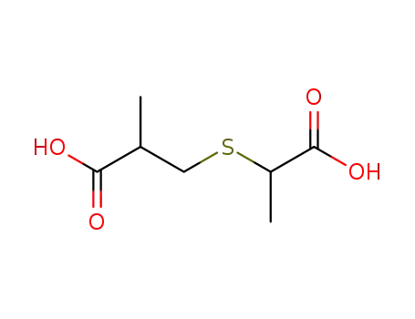 Molecular Structure of 106014-16-8 (2,5-DiMethyl-3-thiaadipic Acid)