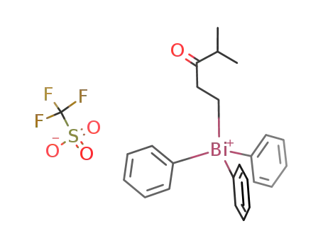 2-(isopropoxycarbonyl)ethyl(triphenyl)bismuthonium trifluoromethanesulfonate