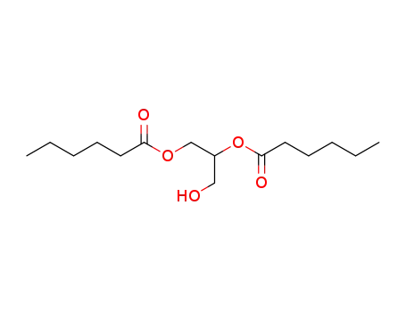 Molecular Structure of 17598-91-3 (1,2-dihexanoylglycerol)