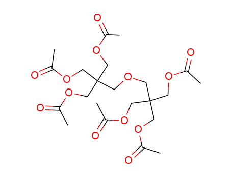Molecular Structure of 67754-23-8 (2,2'-[oxybis(methylene)]bis[2-[(acetyloxy)methyl]propane-1,2-diyl] tetraacetate)
