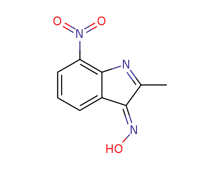 2-methyl-7-nitro-indol-3-one oxime