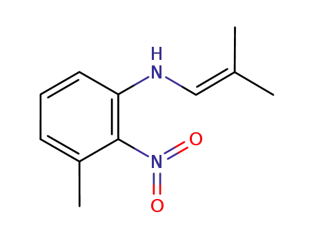 3-methyl-2-nitro-N-(2-methyl-1-propen-1-yl)benzenamine