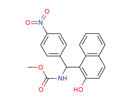 methyl (2-hydroxynaphthalen-1-yl)(4-nitrophenyl)methylcarbamate