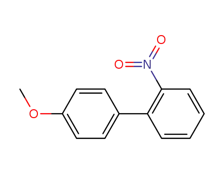 Molecular Structure of 20013-55-2 (4'-METHOXY-2-NITROBIPHENYL)