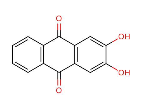 Molecular Structure of 483-35-2 (hystazarin)