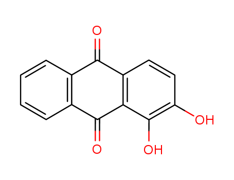 1,2-Dihydroxy-9,10-anthracenedione(72-48-0)
