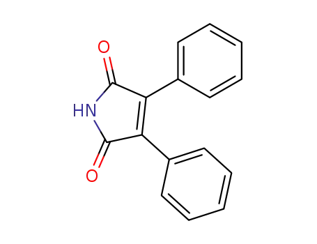 Molecular Structure of 31295-36-0 (1H-Pyrrole-2,5-dione, 3,4-diphenyl-)