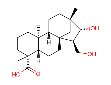 (15β,16α)-16-hydroxy-15-(hydroxymethyl)beyeran-18-oic acid