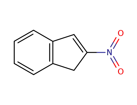 Molecular Structure of 16021-01-5 (1H-Indene, 2-nitro-)