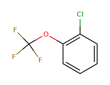 Molecular Structure of 450-96-4 (2-(Trifluoromethoxy)chlorobenzene)